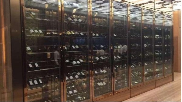 不銹鋼酒柜可以定制多高?