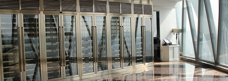 不銹鋼酒柜圖片