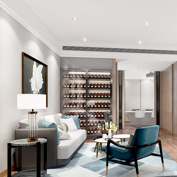 現代簡約風格酒窖