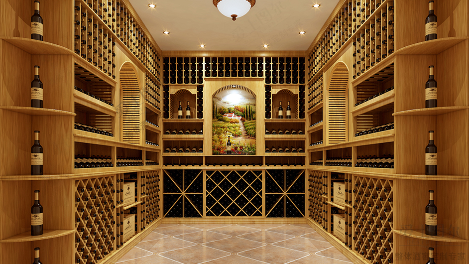 四川成都別墅酒窖