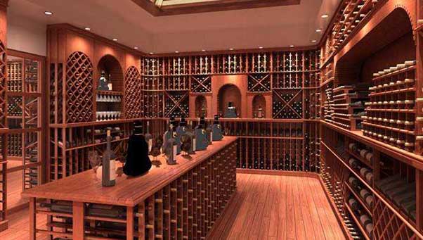 如何設計定制會所酒窖?