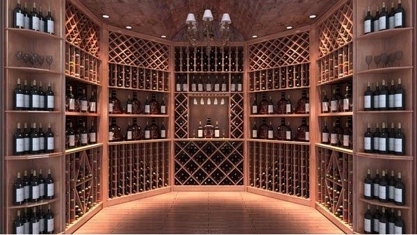 根據不同的要求選擇不同的酒架